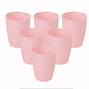 تولیدی صالح پلاستیک جهرمی 6-02136428195 لیوان 6 عدد طرح ترک پلاستیکی