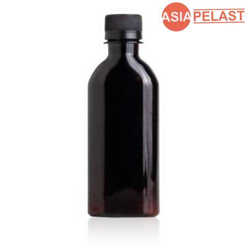 بطری 200 سی سی کتابی شربتی پلاستیکی