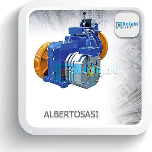 خرید موتور آسانسور گیربکس آلبرتو ساسی S38