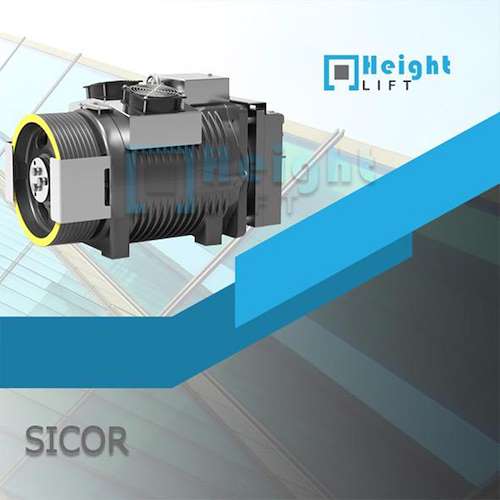 موتور آسانسور گیرلس سیکور SICOR