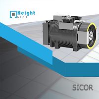 فروش موتور آسانسور گیرلس سیکور SICOR