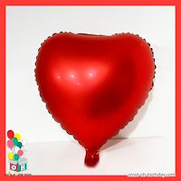  بادکنک فویلی شکلی مدل قلب قرمز مات کد A0154