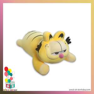 لوازم کادویی امید  عروسک پولیشی گارفیلد Garfield گربه چاق سایز ۶۰ کد CA0018