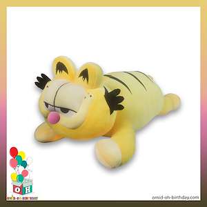 لوازم کادویی امید عروسک پولیشی گارفیلد Garfield گربه چاق سایز ۱۰۰ کد CA0016