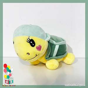 لوازم کادویی امید  عروسک پولیشی لاکپشت لاک سبز سایز ۲۵ کد CA0378