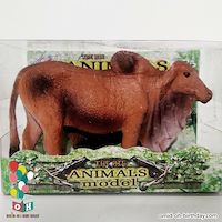 فیگور حیوانات مدل گاو نر براهمن قرمز Brahman کد D0023