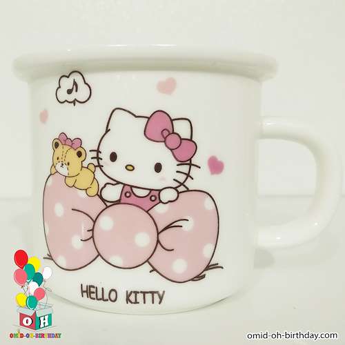  ماگ طرح هلو کیتی Hello Kitty کد F0041