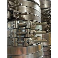 بست فشاری قوی شیلنگی پیچ و مهره