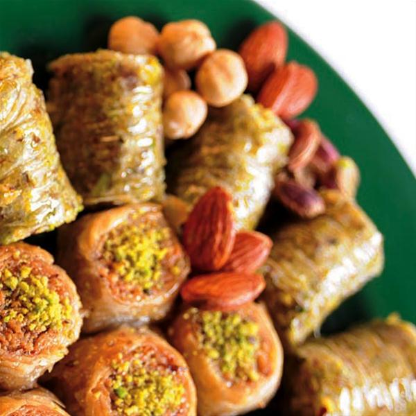 تولید و پخش شیرینی دنیز باقلوا استانبولی گلین گوبئی کد: 609