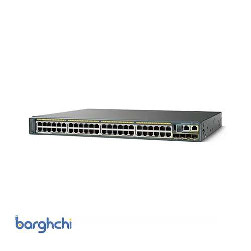 سوئیچ 48 پورت سیسکو مدل WS-C2960S-48FPD-L