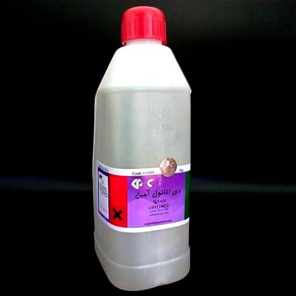 دی اتانول آمین 3 کیلوگرمی مایع کیمیا پخش - مواد شیمیایی بسته بندی