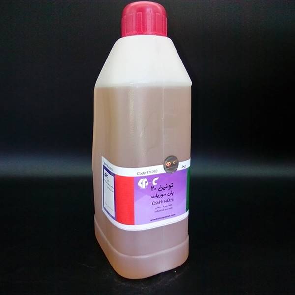توئین 20 مایع 3 کیلویی کیمیا پخش - مواد شیمیایی بسته بندی مواد شیمیایی بسته بندی کیمیاپخش