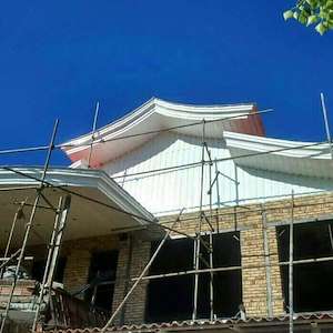 نصب پوشش سقف شیروانی پوشش بام 09121461469