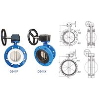 وارد کننده شیر پروانه ای فلوید ولو  Fluid valve