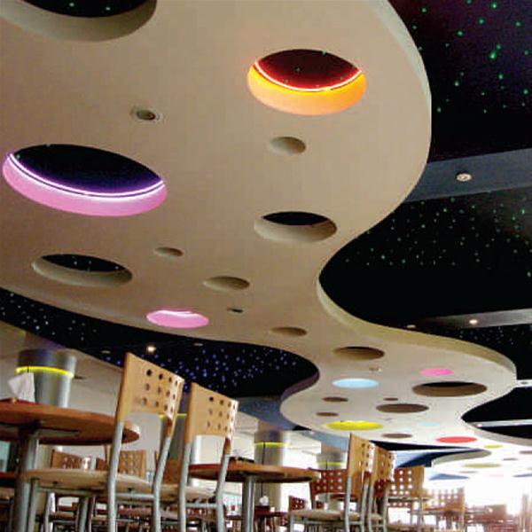 سقف کاذب یکپارچه رستوران ها