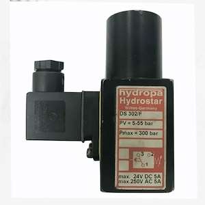 هیدرولیک اطمینان 02133928280 شیر کنترلی هیدرولیک هیدروپا hydropa DC 302.F