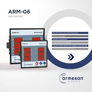 عامل فروش مولتی متر آرمسان ARMESAN برق و صنعت سعادت