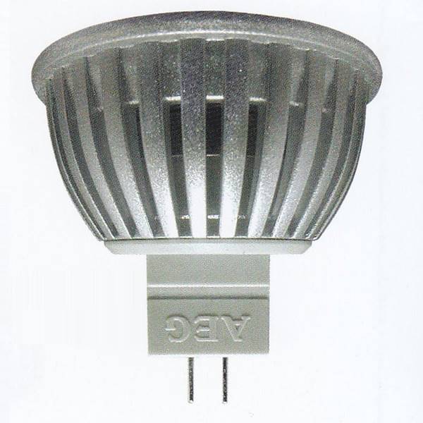 لامپ AEG آ ا گ بازرگانی مشعل‎ لامپ 4 وات هالوژنی MR16 قدیمی AEG