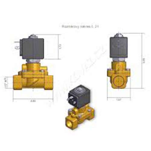 شیر برقی پارکر parker 444210W