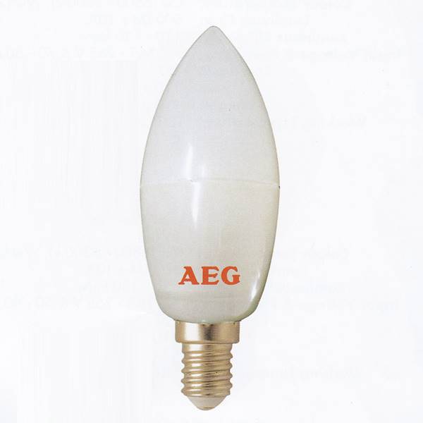 خرید لامپ 4 وات لوستری AEG لامپ AEG آ ا گ بازرگانی مشعل‎