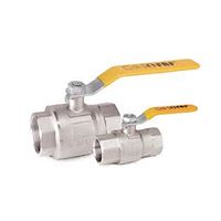 شیر توپی دنده ای استیل