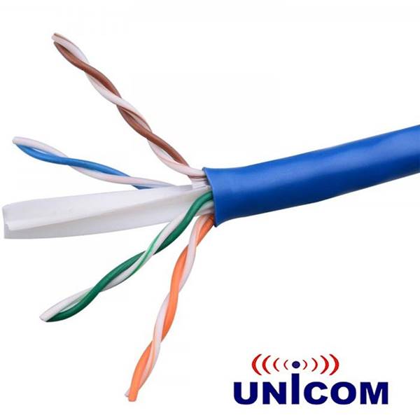 کابل شبکه برند یونیکام UNICOM cat6 Utp نتورک کابل Network Cable