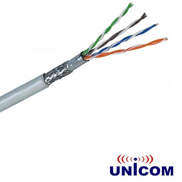نتورک کابل Network Cable کابل شبکه برند یونیکام UNICOM cat5 sftp
