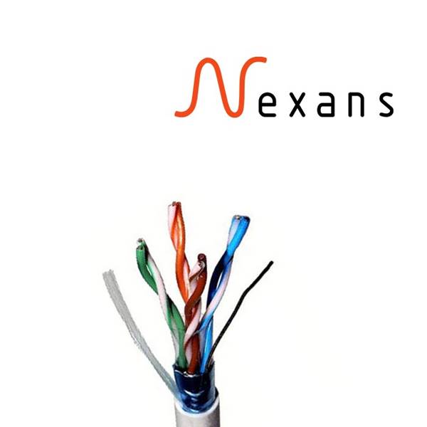 نتورک کابل Network Cable کابل شبکه برند نگزنس nexans cat6 sftp