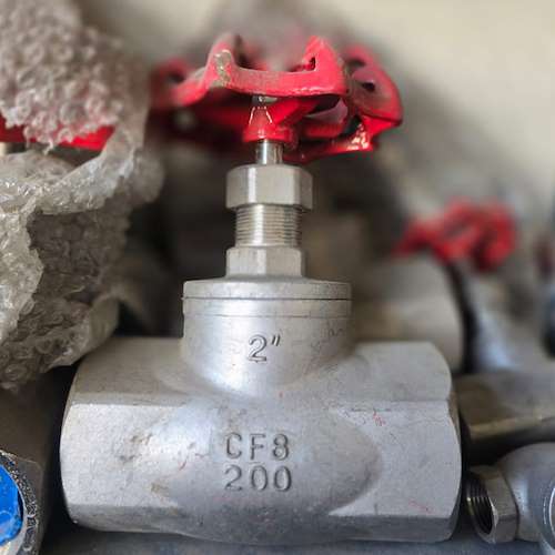 شیر گازی استیل کلاس 200 - 2 اینچ