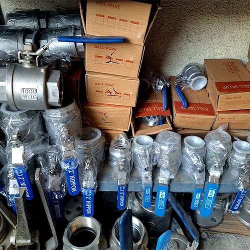 وارد کننده شیر گازی 1000 وگ استیل