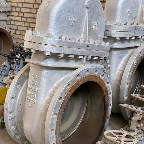 شیر فولادی 24 اینچ کلاس 150 neway