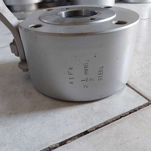 شیر توپی استیل الفا pn16