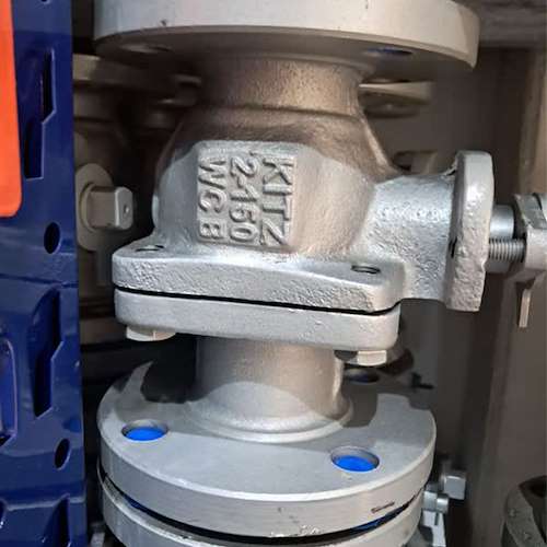 شیر توپی فولادی  کیتز کلاس 150