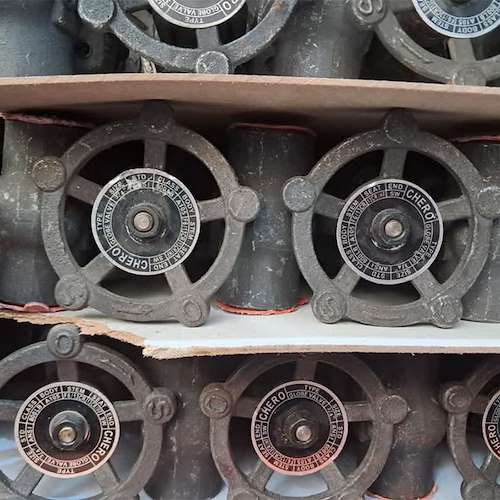 شیر کشویی فولادی کلاس 800 دنده ای