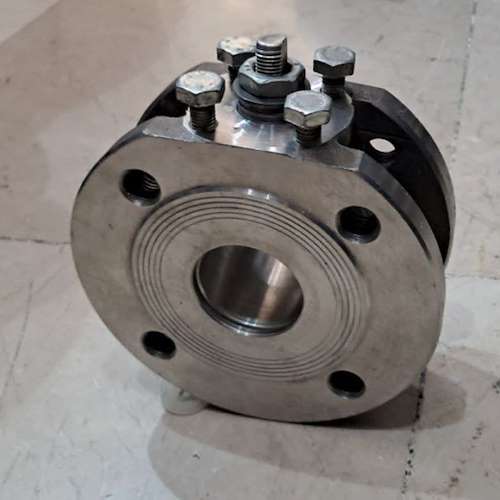 شیر توپی استیل بین فلنجی آلفا pn16