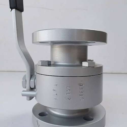 شیر توپی فولادی فلنجدار کلاس 150 الفا