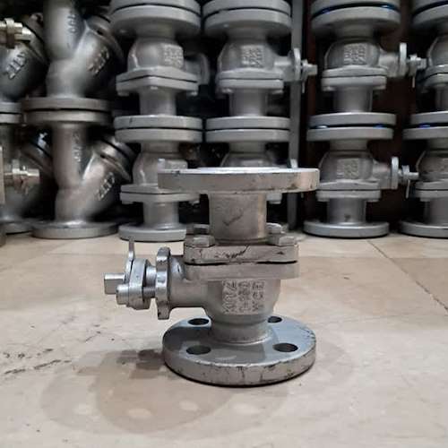 قیمت شیر توپی فولادی فلنجدار کلاس 150