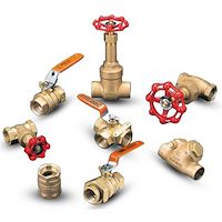 شیرالات برنجی DN دی ان