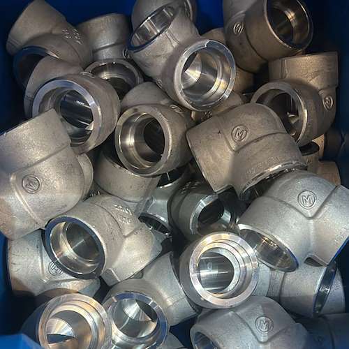 زانو ۱۱.۴ ساکت استیل  ۳۱۶L