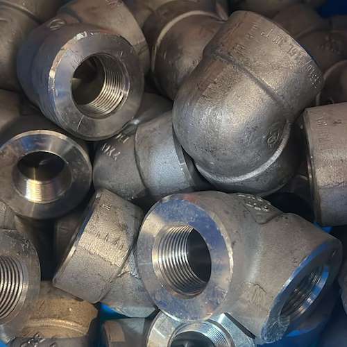 زانو یک اینج دنده استیل  ۳۱۶L