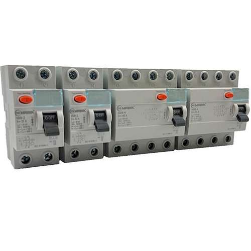 کلید محافظ جریان نشتی چهار پل مبنا