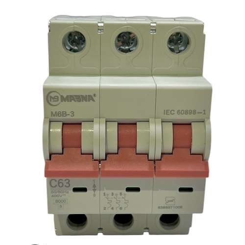 کلید مینیاتوری سه پل مبنا