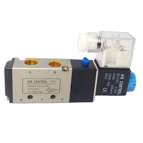 شیر برقی پنوماتیک ایر کنترل مدل 4v210-08