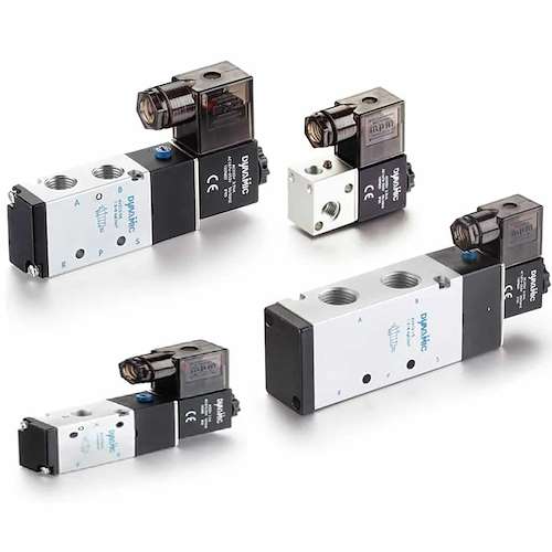 شیر برقی پنوماتیک دینامیک