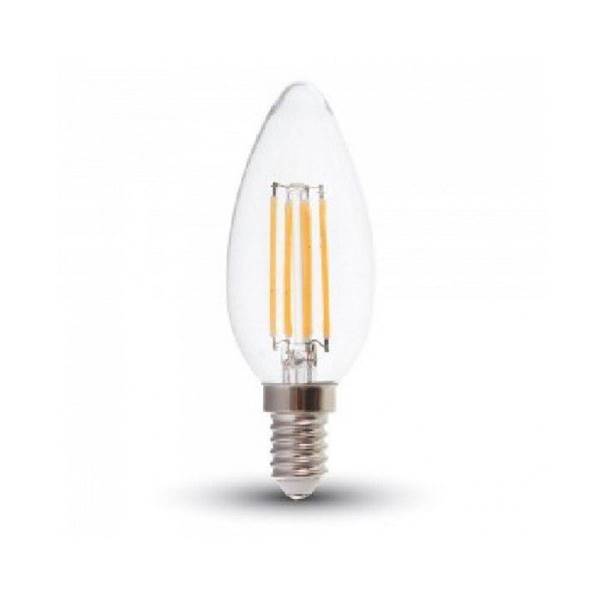 لامپ LED فیلامنتی 4 وات اشکی افق