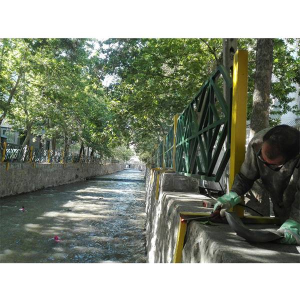 گروه صنعتی نوین تک اجراکننده حفاظ فلزی خیابان شهرداری