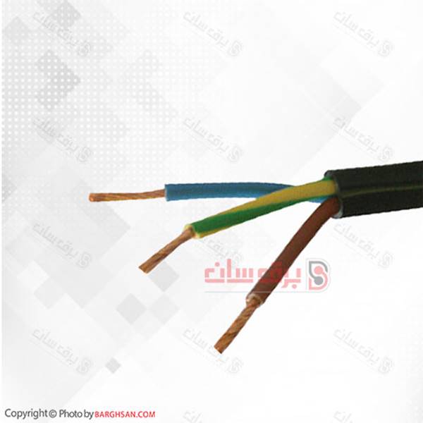 کابل برق خراسان (افشار نژاد) کابل  افشان سایز 3 در 0.75 نتورک کابل Network Cable