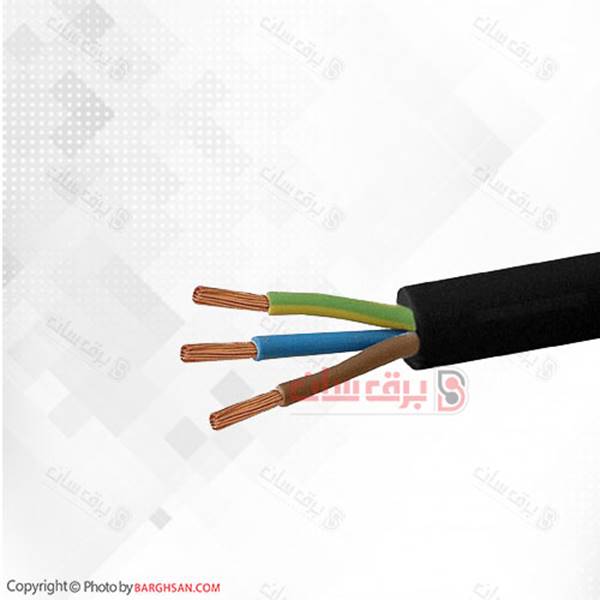 کابل برق خراسان (افشار نژاد) کابل  افشان سایز 3 در 25 نتورک کابل Network Cable