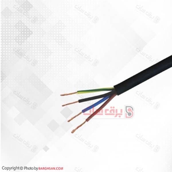 کابل برق خراسان (افشار نژاد) کابل  افشان سایز 4 در 0.75 نتورک کابل Network Cable