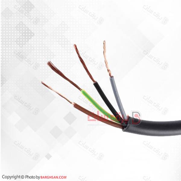نتورک کابل Network Cable کابل برق خراسان (افشار نژاد) کابل افشان سایز 4 در 1